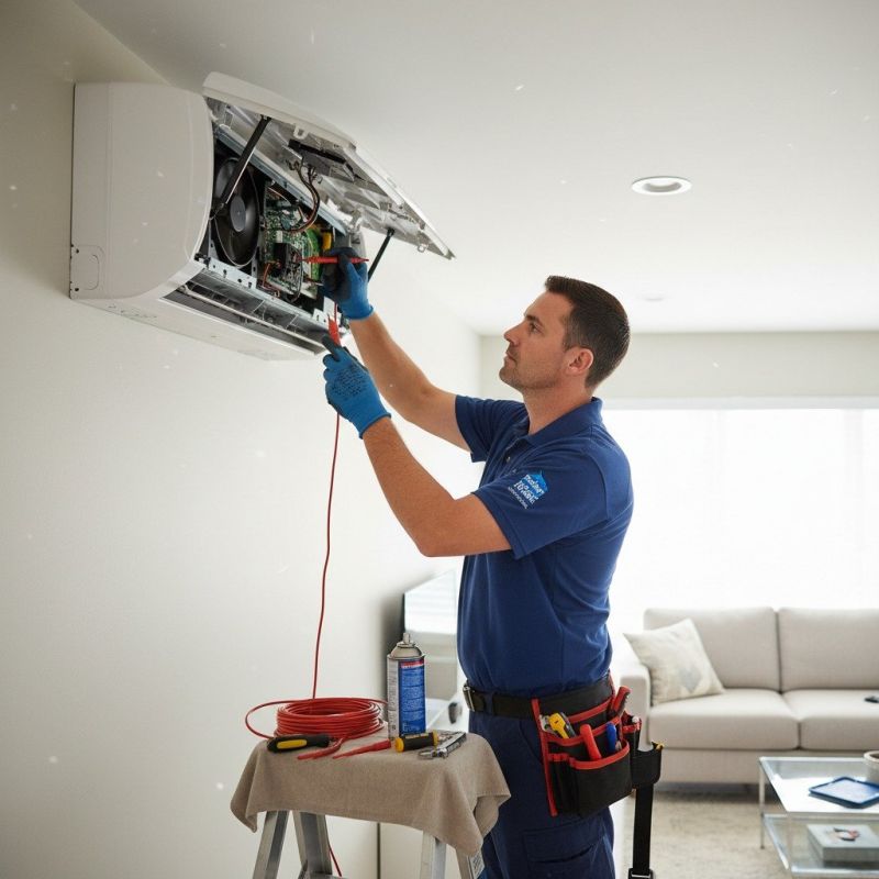 Local Ductless Cooling Installation pros at work